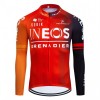 Cykeltrøje Langærmet 2024 INEOS Grenadiers Orange